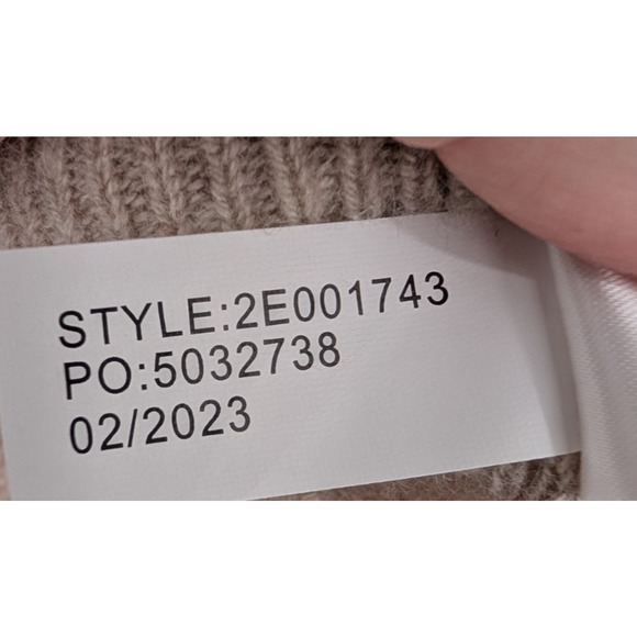 Vineyard Vines Womens Seaspun Cashmere Ribbed Hooded Preppy Coastal Sweater SML - Picture 7 of 8